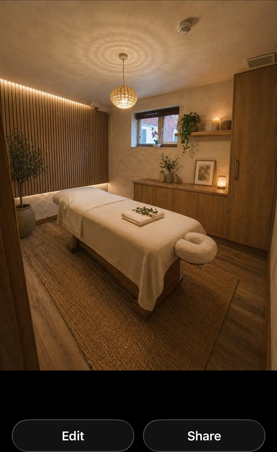 A Sorella & Soul treatment room